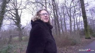 GERMAN SCOUT - Busty Mature Kathy Seeks Hot Pickup