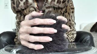 French tips, raw nails, unbridled lust