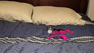 **Big Tit BBW Shoves Her Fat Arse Full Of Sex Toys**