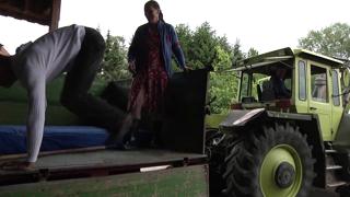 Harvesting taboo pleasures on #1's bukkake farm, where wholesome innocence turns to depraved perversion