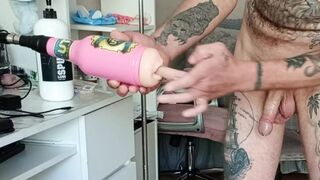 Father-in-law's little boy gets hard-on machine cock🌭
