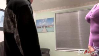 Sultry Mature Brit Bangs Young Man