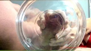 Raunchy cougar's slow-motion breast-blasted, sperm-drenched, cocksucking ecstasy for lustful cock🌭-cravers
