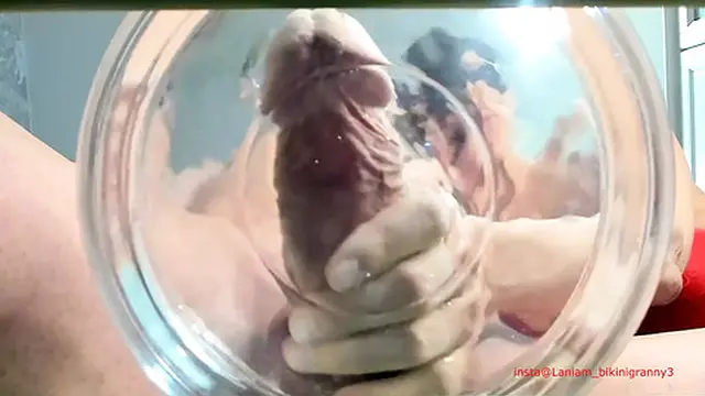 Raunchy cougar′s slow-motion breast-blasted &mdash;  sperm-drenched &mdash;  cocksucking ecstasy for lustful cock🌭-cravers