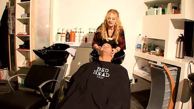 Golden locks get pounded raw &mdash;  ending in a sloppy &mdash;  creamy creampie