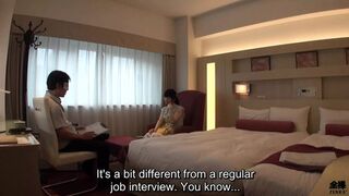 Naughty😈 Asian housewife slowly undresses fully naked, ready for Japan's adult cinema premiere
