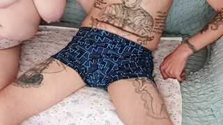 Unleashing the beast, letting it all out in a steamy wank fest