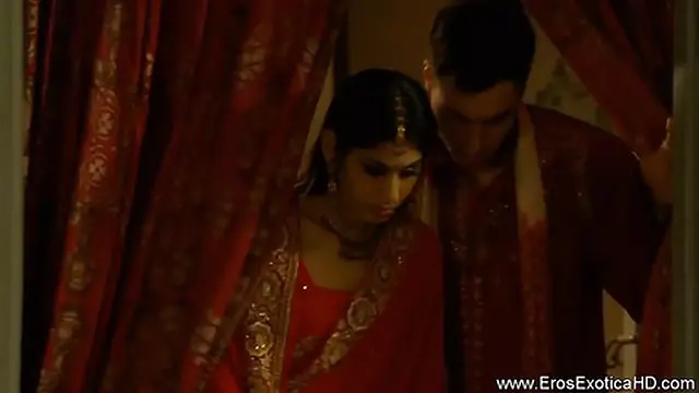 Hot and seductive lovers embracing in passionate intimacy