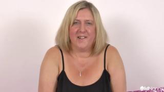 BBW curvy mammoth MILF Marie gets slammed by Diamond Lou in a sweaty aged love fest