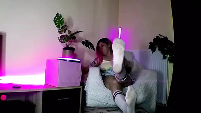 Lady Angela Dirty White Socks