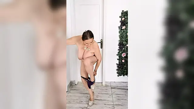 Big milf Teases Small Man POV and Shows Him How to Please