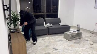 Mommy gets reamed by a randy rube as hubby looks on