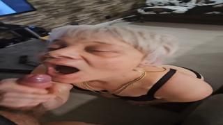 Milf's Scream Filled Facial Frenzy - Cum Hungry Mature Seduces Younger Stud