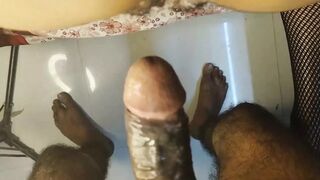 Dirty stepdad ravishes his naive stepdaughter's tight little slit in raunchy taboo fuck fest