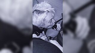 Sexy senior mom gets double penetrated, serviced by two cocks, and devoured by a lustful stud