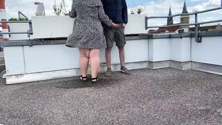 No matter how hard the plump mother-in-law tried, 'she rode' all over her legs