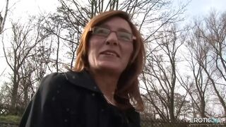 Sizzling solo scene featuring an attractive mature lady with tantalizing lips