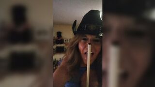 Slurping Sperm on the Billiards Table