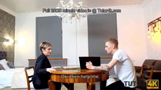 TUTOR4K. Mature tutor gets pounded by horny🥵 student in every style.