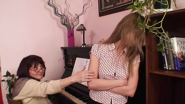 Experience the intense German trio encounter