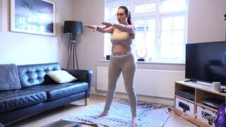 AuntJudys - Buxom MILF Kitty Gets Wild In Steamy Yoga Sesh