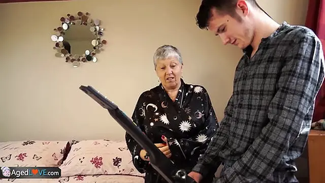 Chubby Christina and Sam Bourne enjoy intimate moments together