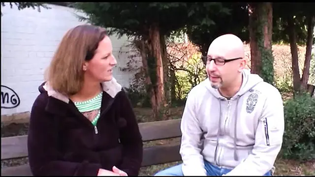 Older couple deep throat and finger action