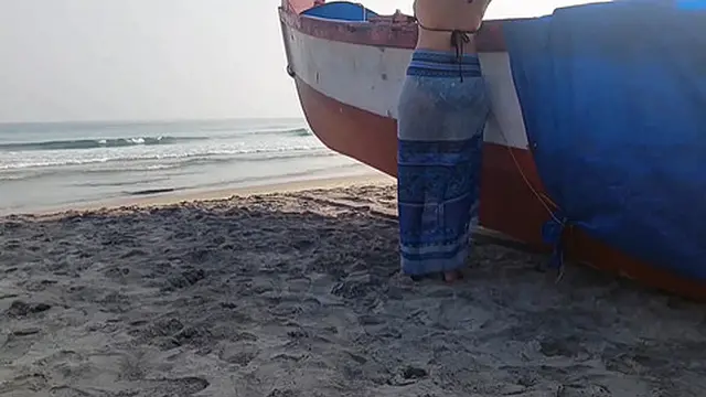 Blonde Mature Wife Lathers Up Post-Walk Stamina