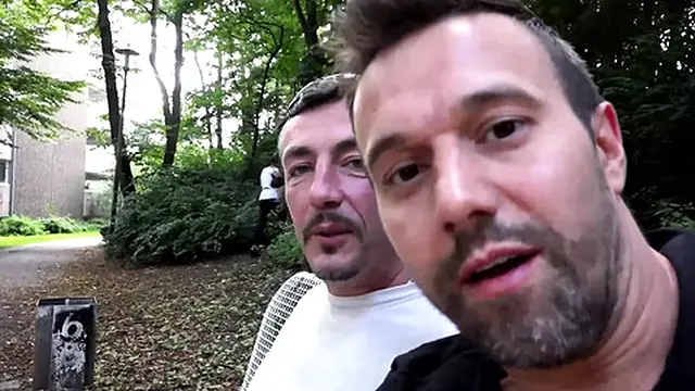 Straightforward Strangers Pee &mdash;  Blow &mdash;  andFuck in the Woods