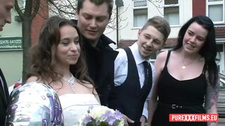  Busty Tattooed MILF Stacey Seduced in Wedding Dress – Pascal White