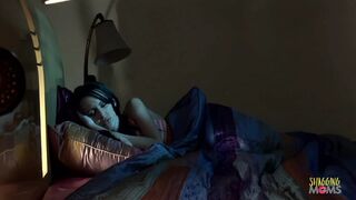 A dirty lady verbally abuses a guy's private🤫 parts during rough anal👌 sex with her partner 