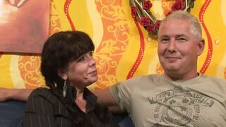 Threesome fuck for hot shaved pussies eager for cock - 1