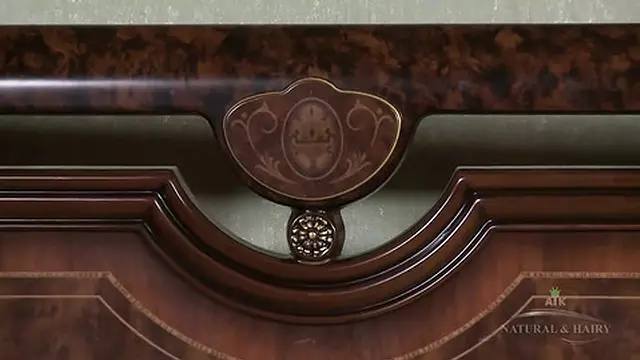 Karolina and Kristina pleasure each other &mdash;  licking and fingering👉 their hairy pussies while sitting close