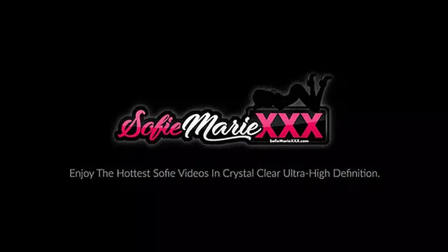 Sweet natural tits MILF Sofie Marie alone pussy✌ enjoys