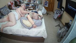 I fuck my neighbor in her mouth and cum deep down her throat