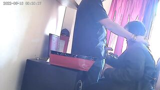 Secretary caught sucking the boss’s cock – office sex