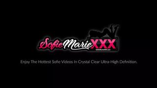 Naughty cougar Sofie Marie seduces and rides young stud