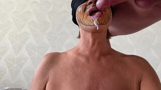 Milf pumpkin oral creampie cumshot