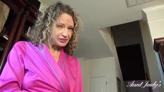 Your Horny Mature Stepaunt Tia Sucks Your Cock POV