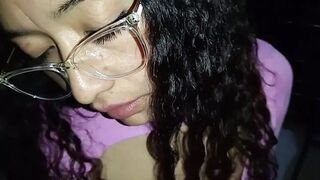 Hot mature seduces friend in front of her son's gaze