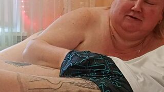 Sucking off my son-in-law before cumming
