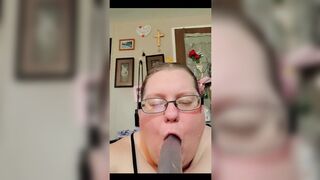 Masturbating with Dildo
