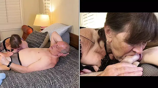 Granny Bijou: Deep Throating &mdash;  Moaning &mdash;  Cocksucking Old Slut CAMS245M