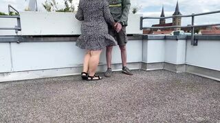Holding On To A Mature MILF's Ass While She Makes Me Cum