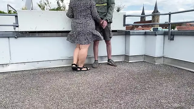 Clutching A Mature MILF’s Backside As She Drives Me Wild