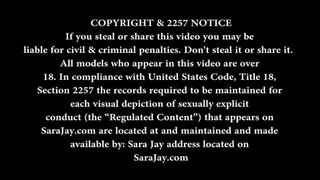 Hot busty MILF Sara Jay take a BBC from Nathan Jay!