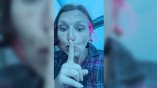 When a Quick Piss in a Bottle in Your Tent Leads Onto Stripping and a Cheeky Little Tits and Bits Play!