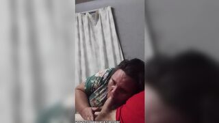 Hot step mom suck on step sons cock ( Very hot blowjob video)