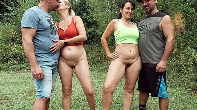 Hot Mature Group Sex Play Orgy