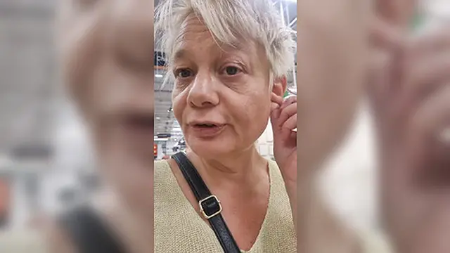 Her wandering through the stores